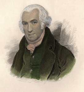 صورة جيمس وات (1736-1819) ، مهندس وميكانيكي اسكتلندي. في "" Portraits des Hommes Useful " بواسطة المدرسة الفرنسية