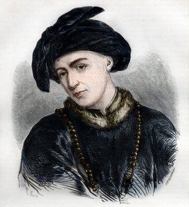صورة جان هوس (أو جان هاس بواسطة المدرسة الفرنسية