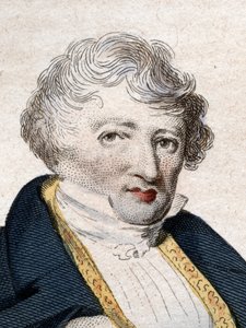 صورة لجين ليوبولد نيكولاس فريدريك كوفير المعروف باسم جورج كوفير (1769-1832) ، عالم الطبيعة الفرنسي وطبيب الحيوان. بواسطة المدرسة الفرنسية