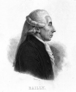 صورة جان سيلفان بيلي (1736 - 1793) - في "" ثورة مشتركة "بقلم تيير. القرن ال 19 بواسطة المدرسة الفرنسية