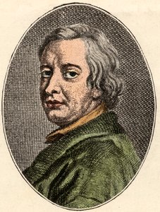 صورة لجون درايدن ، شاعر إنجليزي ، (1631-1700). بواسطة المدرسة الفرنسية