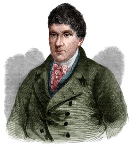 صورة جون ريني (1761-1821) ، مهندس مدني اسكتلندي. بواسطة المدرسة الفرنسية