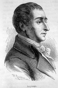 صورة لجوزيف لويس ، كونت لاغرانج (1736-1813) ، عالم رياضيات فرنسي - في "L