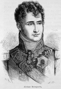 صورة لجيروم بونابرت (1784 - 1860) - في "" تاريخ فرنسا "" هنري مارتن بواسطة المدرسة الفرنسية