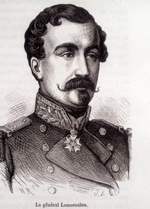 صورة لاموريسيير ، عام فرنسي وسياسي (1806-1865) بواسطة المدرسة الفرنسية