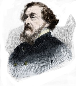 صورة للصحافي والروائي الفرنسي ليون غوزلان (1803 - 1866). بواسطة المدرسة الفرنسية