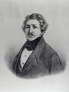 صورة لويس جاك داجير (1787-1851) بواسطة المدرسة الفرنسية