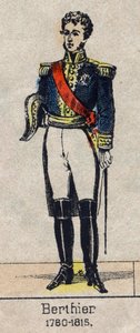 صورة لويس ألكسندر (لويس ألكساندر) بيرتييه (1753-1815) ، أمير نيوشاتيل ، ماريشال فرنسا - صورة إبينال من نهاية القرن التاسع عشر - مجموعة خاصة بواسطة المدرسة الفرنسية