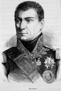 صورة لويس ألكسندر (لويس ألكسندر) بيرتييه ، الفرنسية ماريشال (1753 - 1815) - في "" L'Histoire de France "" لهنري مارتن بواسطة المدرسة الفرنسية