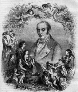 صورة للطبيب الفرنسي لويس بنوا غيرسانت (1777-1848). بواسطة المدرسة الفرنسية