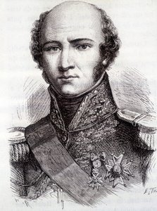 صورة لويس نيكولاس (لويس نيكولاس) دافوت ، ديت دافوت (1770-1823) ، دوق أويرستيدت ، أمير إكمول ، ماريشال فرنسا - في "L