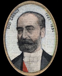 صورة لماري فرانسوا سعدي كارنو (1837-1894) ، رئيسة الجمهورية الفرنسية. بواسطة المدرسة الفرنسية