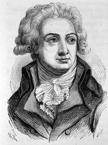 صورة لماري جان هيرولت دي سيشيل (1759-1794) ، سياسي فرنسي - في "L'Histoire de France" بواسطة هنري مارتن بواسطة المدرسة الفرنسية