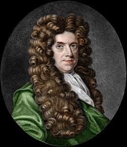صورة نرميا جرو (1641-1721). عالم النبات الانجليزي. بواسطة المدرسة الفرنسية