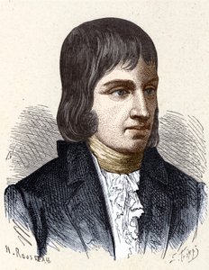 صورة لفيليب ليبون (1769 - 1804) ، مهندس وكيميائي فرنسي (مخترع إضاءة الغاز) - في ألبوم دي لا ساينس ؛ علماء لامعون الاكتشافات العظيمة "" "1896. بواسطة المدرسة الفرنسية