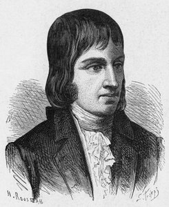 صورة لفيليب ليبون (1769 - 1804) ، مهندس وكيميائي فرنسي (مخترع إضاءة الغاز) - في ألبوم دي لا ساينس ؛ علماء لامعون الاكتشافات العظيمة "" "1896. بواسطة المدرسة الفرنسية