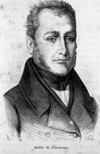 صورة لبيير فرانسيه أودري دي بويرافو (1783-1852) ، النائب الفرنسي. بواسطة المدرسة الفرنسية