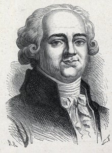 صورة بيير لويس مانويل ، السياسي الفرنسي (1751-1793) مندوب نهر السين في المؤتمر الوطني. نقش من عام 1889. مجموعة خاصة. بواسطة المدرسة الفرنسية