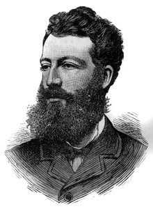 صورة للأمير بيير دورليانز (1845-1919) ، دوق بينتييفر. نقش في "" Le Monde Illustré "، ٢٦ يونيو ١٨٨٦. بواسطة المدرسة الفرنسية
