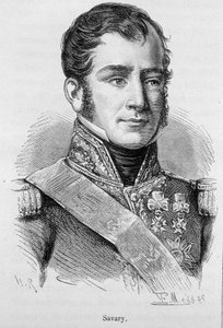 صورة لسافاري ، دوق روفيغو (1808) ، جنرال وسياسي فرنسي (1774 - 1833) - في "L
