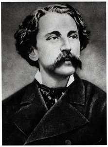صورة ستيفان مالارم (1842-1898) ، ج بواسطة المدرسة الفرنسية