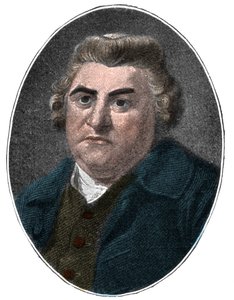 صورة لتوماس وارتون (1728-1790) مؤرخ أدبي وناقد وشاعر إنجليزي. القرن ال 19. بواسطة المدرسة الفرنسية