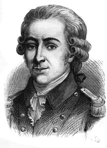 صورة لتوماس دي ماهي ، ماركيز دي فافراس (1744-1790) نقش من نهاية القرن التاسع عشر. بواسطة المدرسة الفرنسية