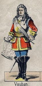 صورة فوبان سيباستيان بريستري (1633-1707) ، مارشال فرنسا. صورة إبينال من نهاية القرن التاسع عشر. مجموعة خاصة. بواسطة المدرسة الفرنسية