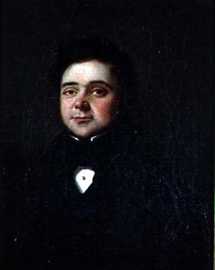 صورة لرجل نبيل ، حوالي عام 1835 (زيت على قماش) بواسطة المدرسة الفرنسية