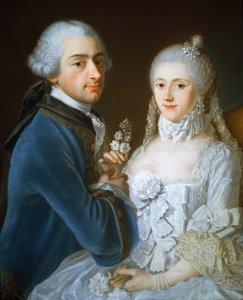 صورة لزوجين متزوجين ، 1752