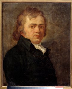 صورة لرجل يُعرف ذات مرة باسم أندريه تشينير (1762-1794) ، الشاعر الملكي الفرنسي. لوحة فرنسية مجهولة بواسطة المدرسة الفرنسية