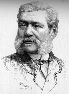 صورة للنقاش على الخشب ، الكونت كولونا سيزاري (1825-1887). بواسطة المدرسة الفرنسية