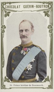 الأمير Heritier de Danemarck (صورة ملونة) بواسطة المدرسة الفرنسية