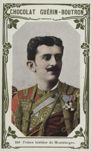 الأمير Heritier دي الجبل الأسود (صورة ملونة) بواسطة المدرسة الفرنسية