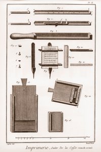 الطباعة: استمرار القضية والأواني والأدوات - "" The Grande Encyclopedie، ou Dictionnaire Raisonne des Sciences، des Arts et des Metiers "(موسوعة أو قاموس العلوم والفنون والمهن) بقلم دينيس ديدرو (1713-1784) و جون بواسطة المدرسة الفرنسية