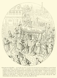 موكب Fete-Dieu بواسطة المدرسة الفرنسية
