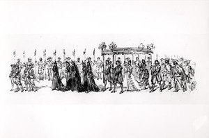 كتيب إنتاج "روي بلاس" (1838) بقلم فيكتور هوغو (1802-1885) بواسطة المدرسة الفرنسية