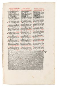 Quincuplex Psalterium ، تم تحريره بواسطة Jacques Le Fèvre d&39;Etaples ، باريس: Henri Estienne ، الطبعة الثانية بواسطة المدرسة الفرنسية