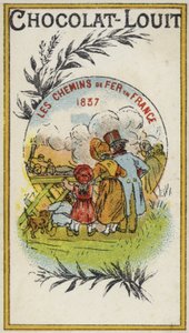 السكك الحديدية في فرنسا ، 1837 بواسطة المدرسة الفرنسية