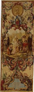 نسيج Regence Gobelins مع قصة Don Quixote ، 1717-18 بواسطة المدرسة الفرنسية