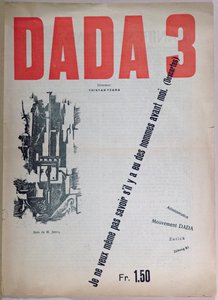 Revue Dada no.3، December 1918 بواسطة المدرسة الفرنسية