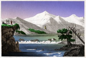 Rio Magdalena. (engraving, ca. 1840) بواسطة المدرسة الفرنسية