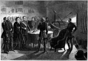Risorgimento - رحلة الألف أو القمصان الحمراء بواسطة جوزيبي غاريبالدي (1807-1887) - حصار جايت ، إيطاليا بواسطة المدرسة الفرنسية