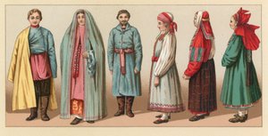 زي روسيا بواسطة المدرسة الفرنسية