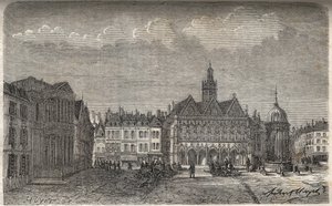 قسم Saint Quentin (Saint-Quentin) في Aisne - نقش في "Histoire de France" بواسطة Victor Duruy (1811-1894) - 1882 بواسطة المدرسة الفرنسية