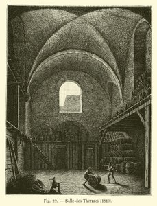 Salle des Thermes ، 1810 بواسطة المدرسة الفرنسية
