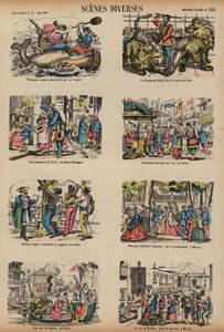 Scenes from around the World (coloured engraving) بواسطة المدرسة الفرنسية