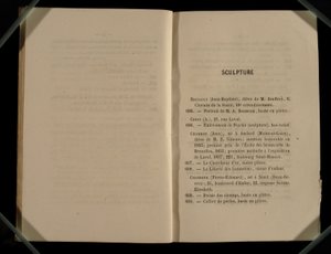Sculpture Chapter, from the Salon des Refuses بواسطة المدرسة الفرنسية