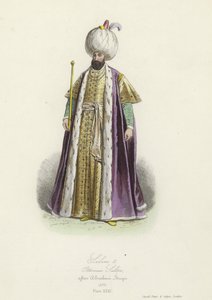 سليم الثاني ، السلطان العثماني بواسطة المدرسة الفرنسية