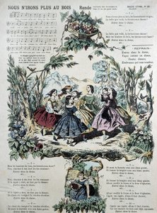 Sheet music for the popular song “” Nus n